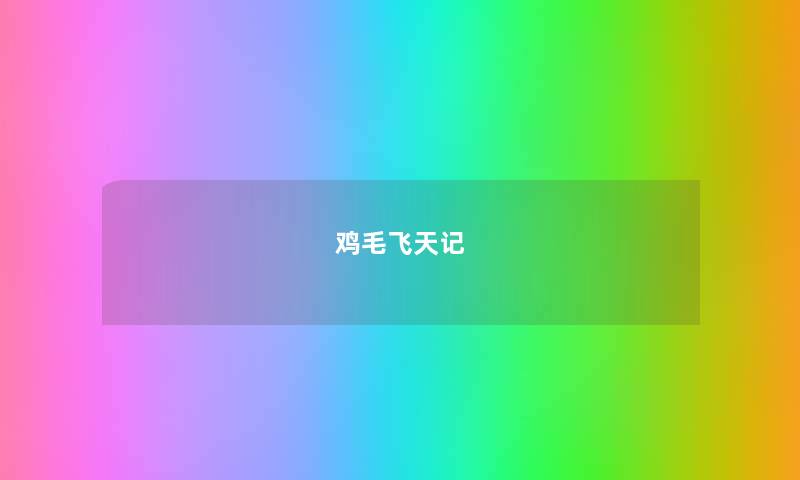 鸡毛飞天记