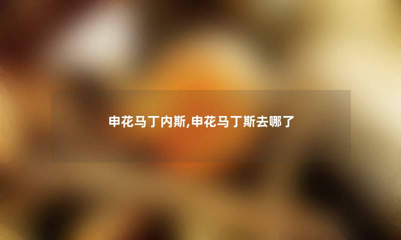 申花马丁内斯,申花马丁斯去哪了 申花马丁内斯,申花马丁斯去哪了