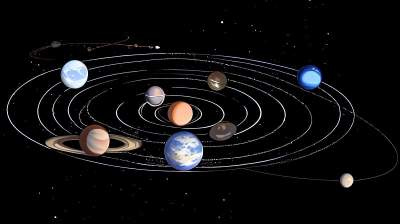 太阳系图片